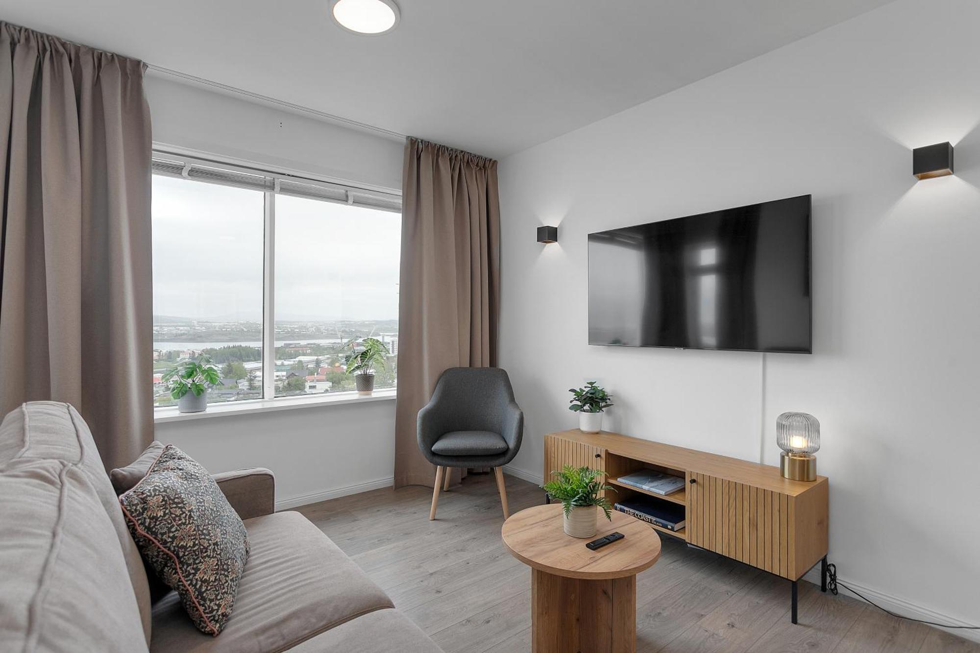 Lovely 1 Bedroom Apartment - Perfect Panorama View Reykjavík Eksteriør bilde